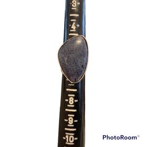 Jay King Purple Stone Ring Size 6 Sterling Silver 925